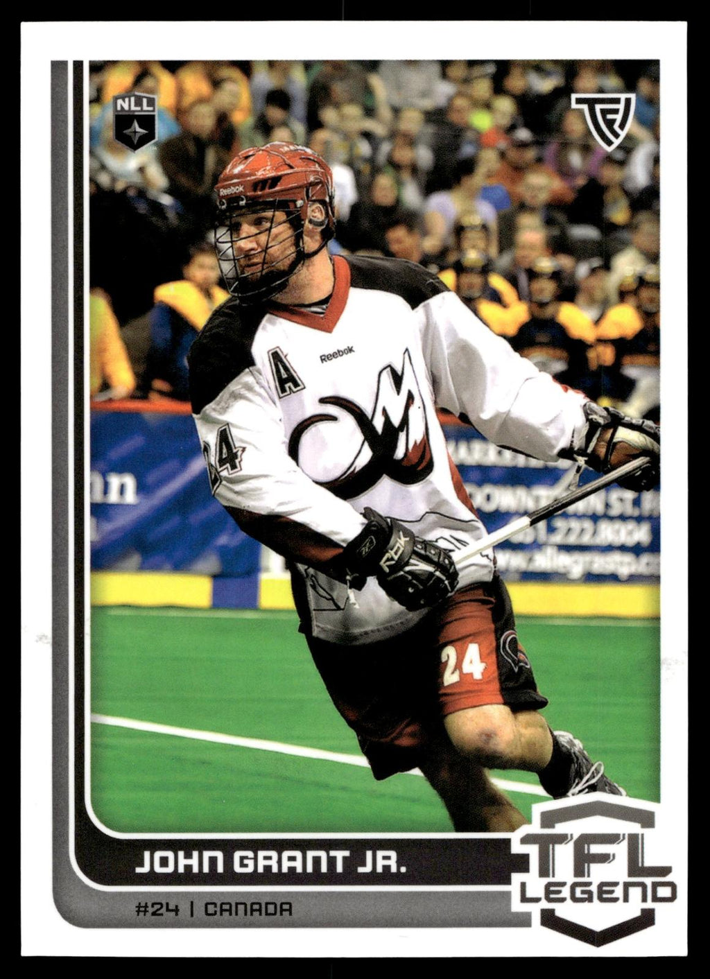 John Grant Jr. 2025 TFL Sports NLL Colorado Mammoth Base #E63