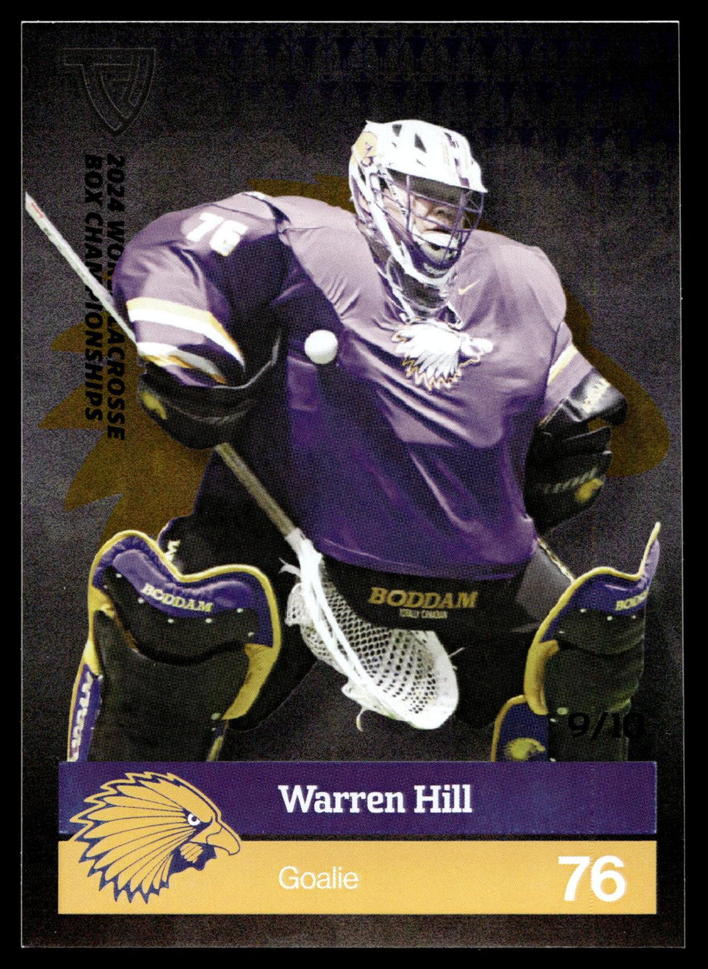 Warren Hill 2024 TFL WBLC Team Haudenosaunee Team Haudenosaunee Tie Dye #