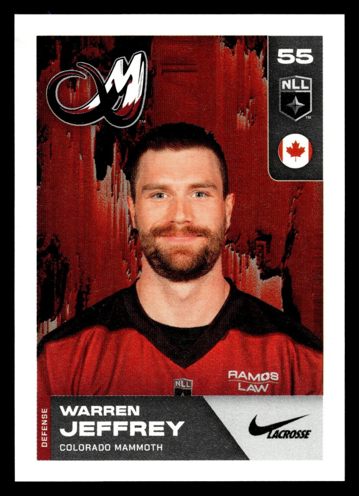 2025 TFL Sports NLL Stickers #55
