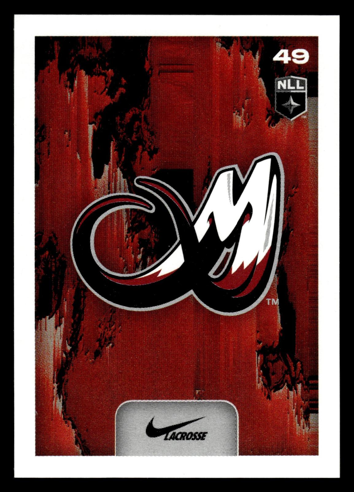 2025 TFL Sports NLL Stickers #49