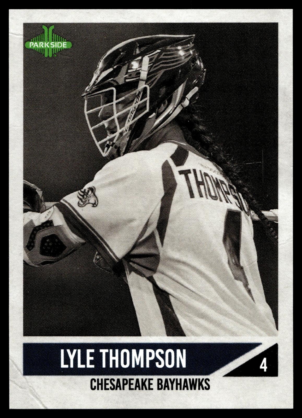 Lyle Thompson 2019 MLL Premier Series Chesapeake Bayhawks Vintage #/250 #V-LT