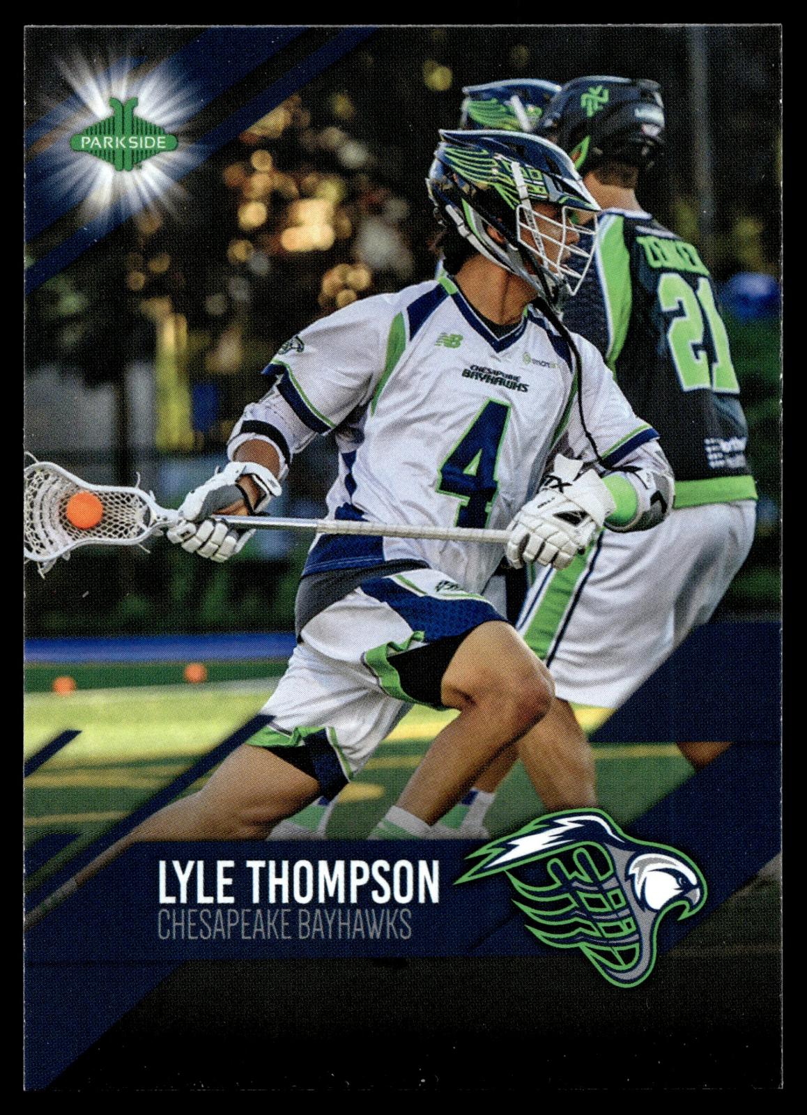 Lyle Thompson 2019 MLL Premier Series Chesapeake Bayhawks #100