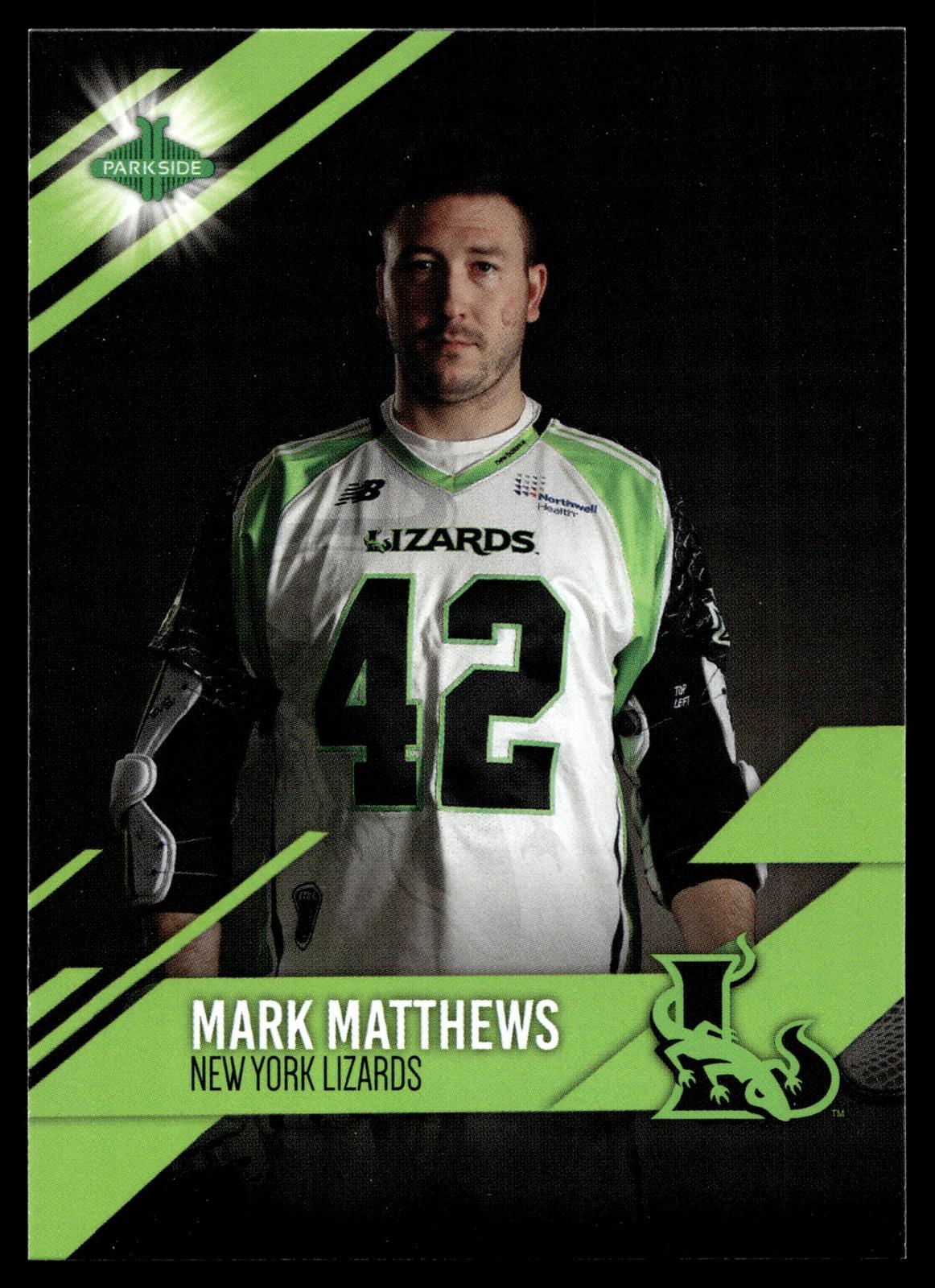 Mark Matthews 2019 MLL Premier Series New York Lizards #2