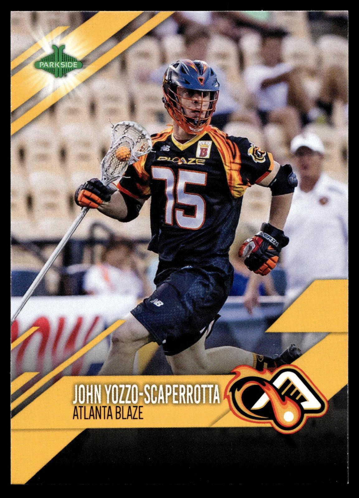 John Yozzo-Scaperrotta 2019 MLL Premier Series Atlanta Blaze #35