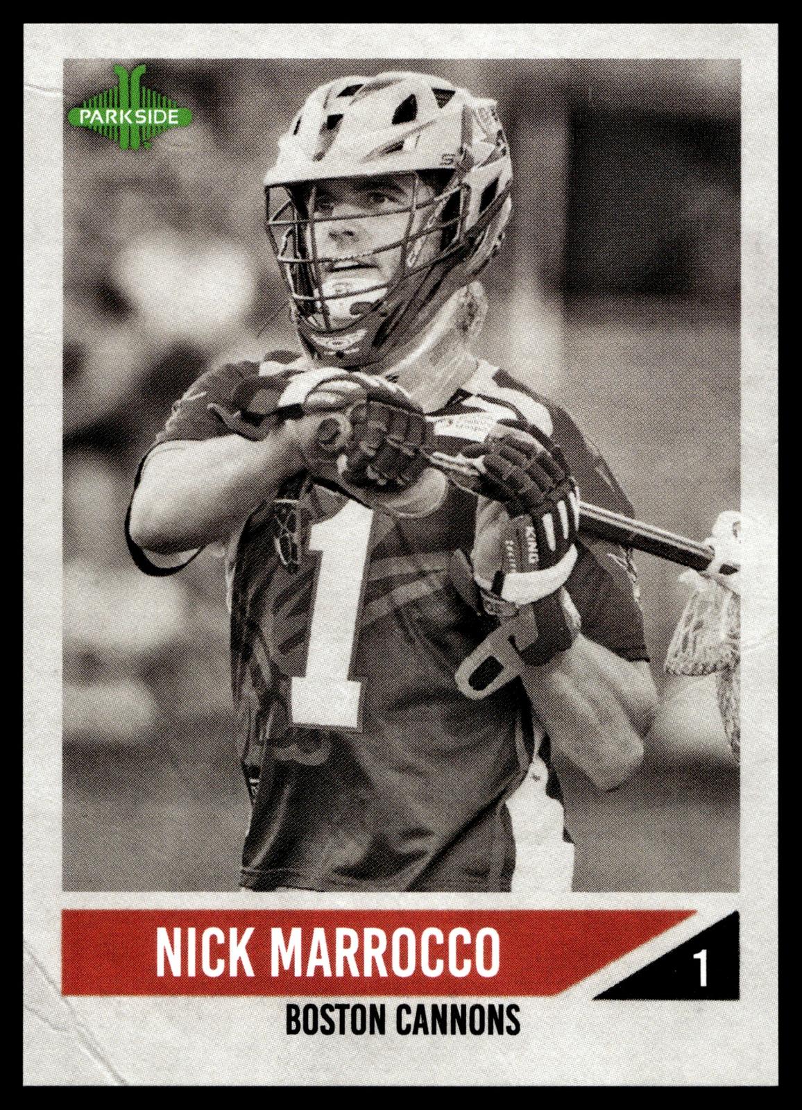 Nick Marrocco 2019 MLL Premier Series Boston Cannons Vintage #/250 #V-NM