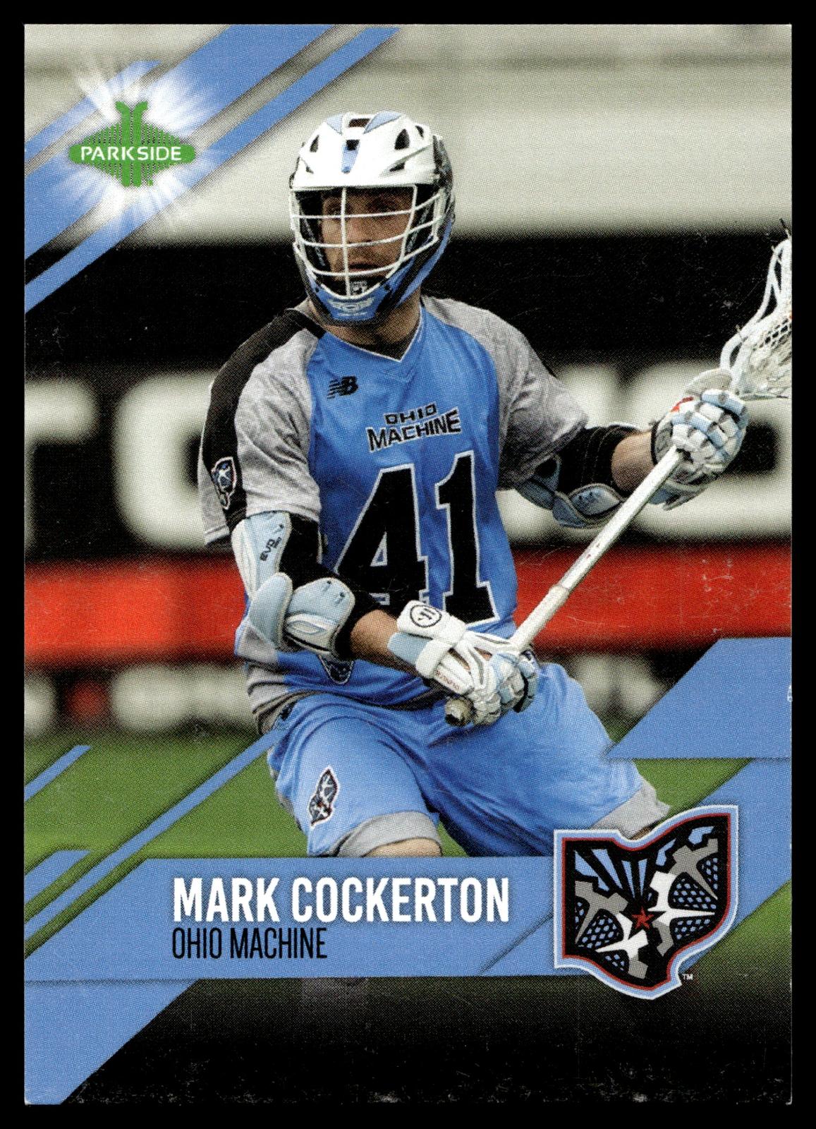 Mark Cockerton 2019 MLL Premier Series Ohio Machine Image Variation #/375 #SP-MC