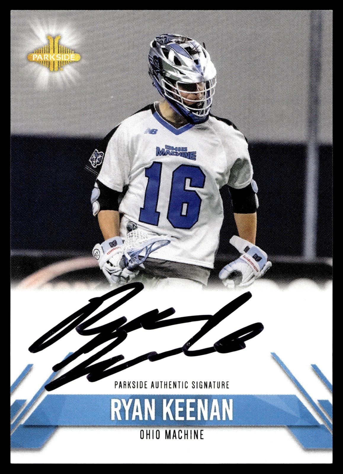 Ryan Keenan 2019 MLL Premier Series Ohio Machine Signature Series  #SS-RK