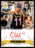 Chris Madalon 2019 MLL Premier Series Atlanta Blaze Signature Series #SS-CM