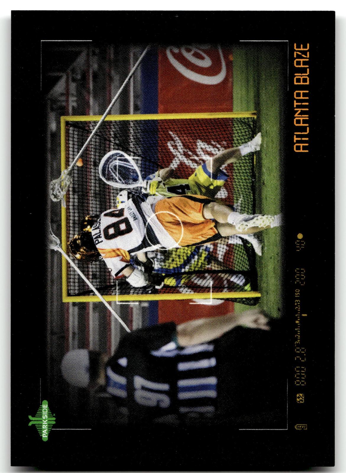 Palasek 2019 MLL Premier Series Atlanta Blaze View Finder #/375 #VF-07