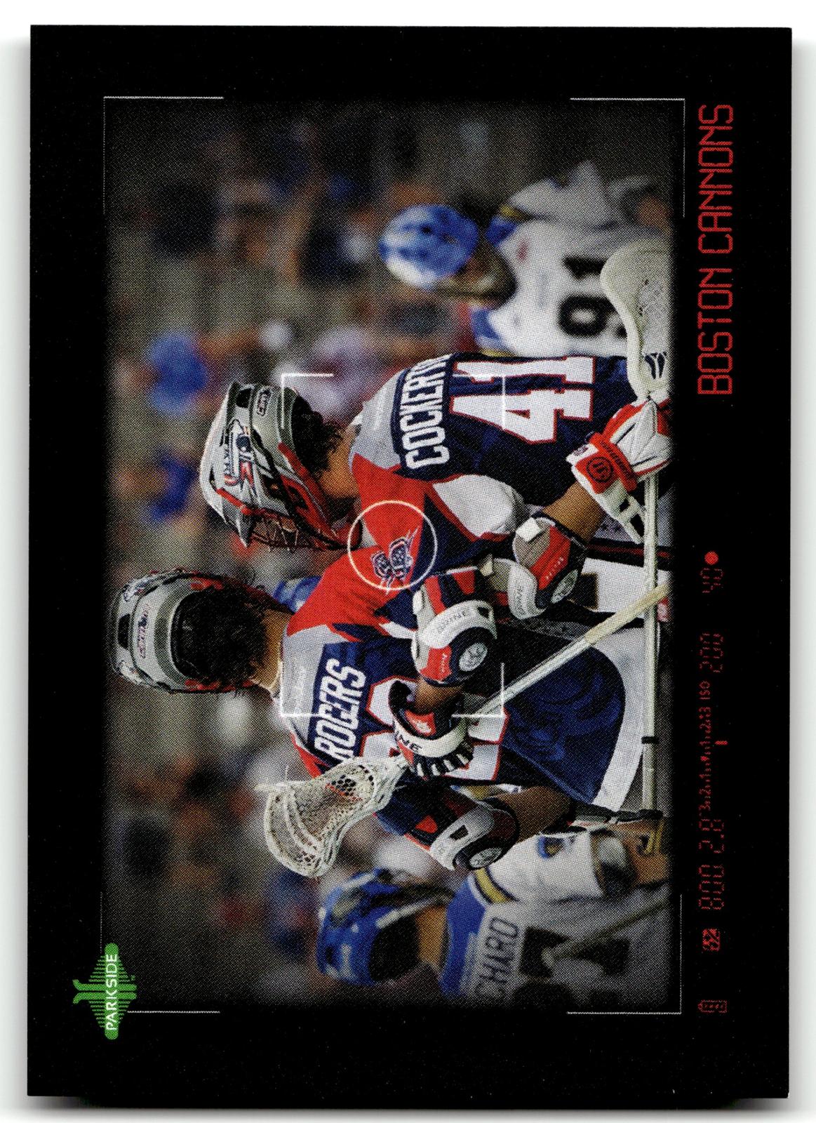 Cockerton 2019 MLL Premier Series Boston Cannons View Finder #/375 #VF-06