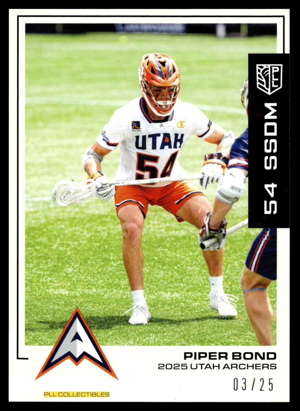 Piper Bond 2025 PLL Flagship Utah Archers Black 03/25 #60