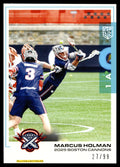 Marcus Holman 2025 PLL Flagship Boston Cannons Blue 27/99 #42