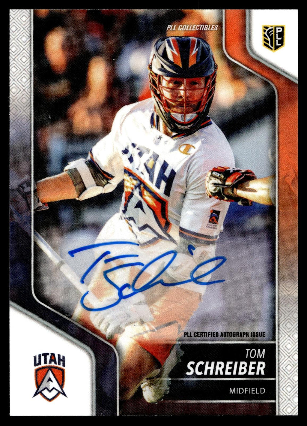 Tom Schreiber 2024 PLL Release Utah Archers Base Auto #35