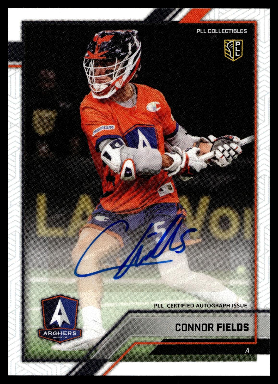 Connor Fields 2023 PLL Snapshot Utah Archers Base Auto #11