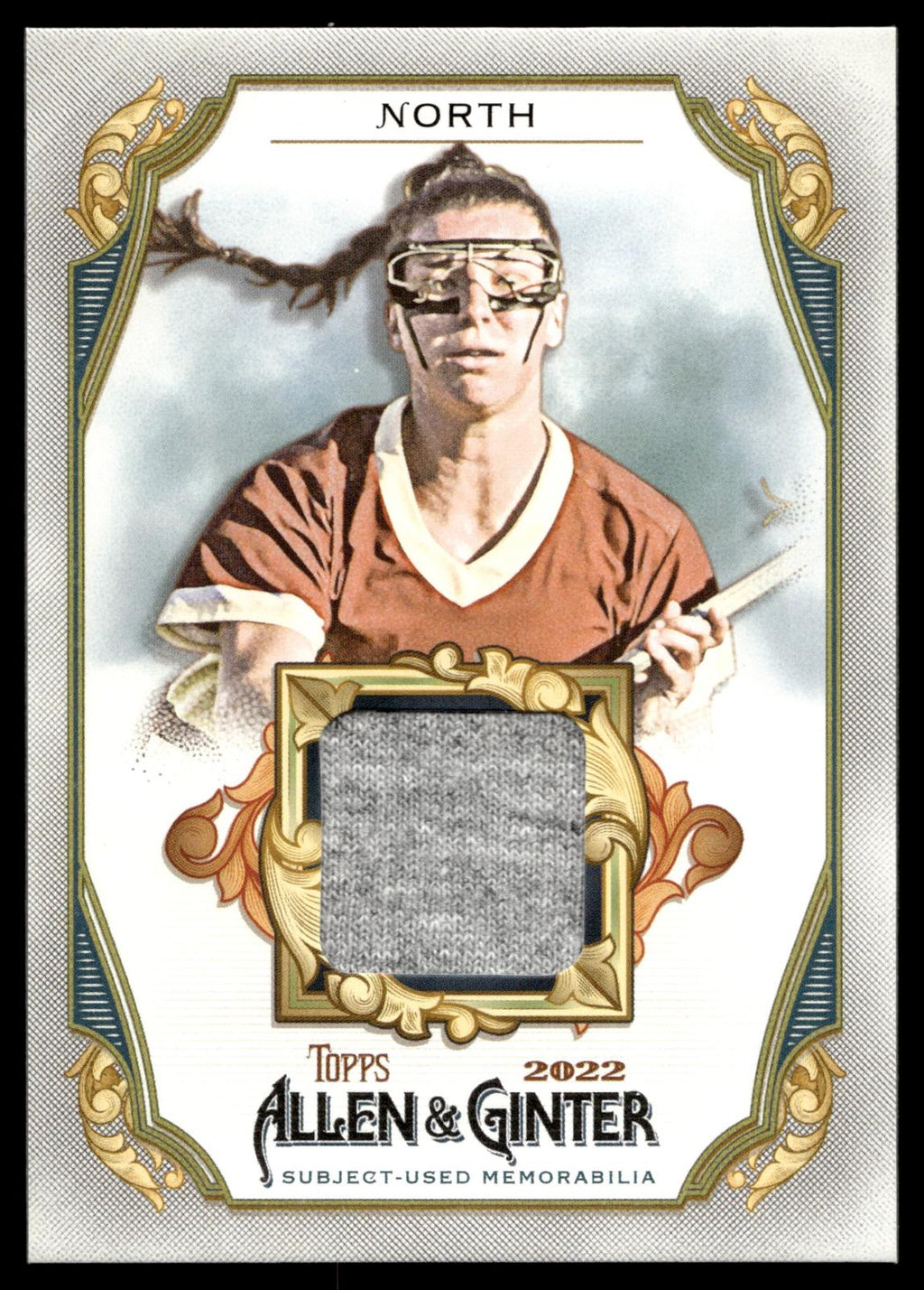 Charlotte North 2022 Topps Allen & Ginter Boston College Eagles Relic #AGRB-CN