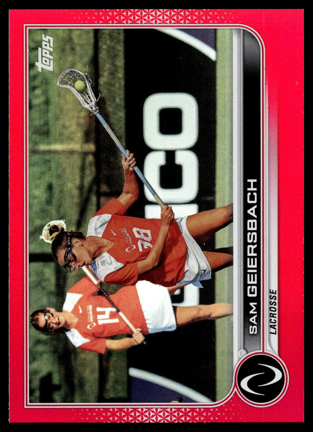 Sam Geiersbach 2022 Topps Athletes Unlimited Red 11/22 #69