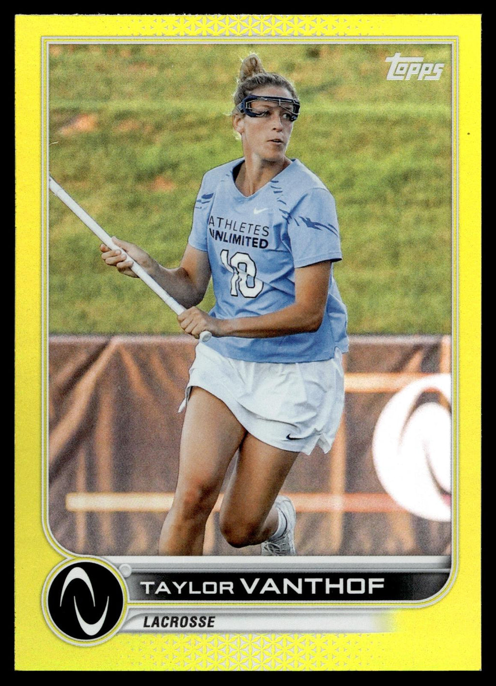 Taylor Vanthof 2022 Topps Athletes Unlimited Gold Foilboard #153