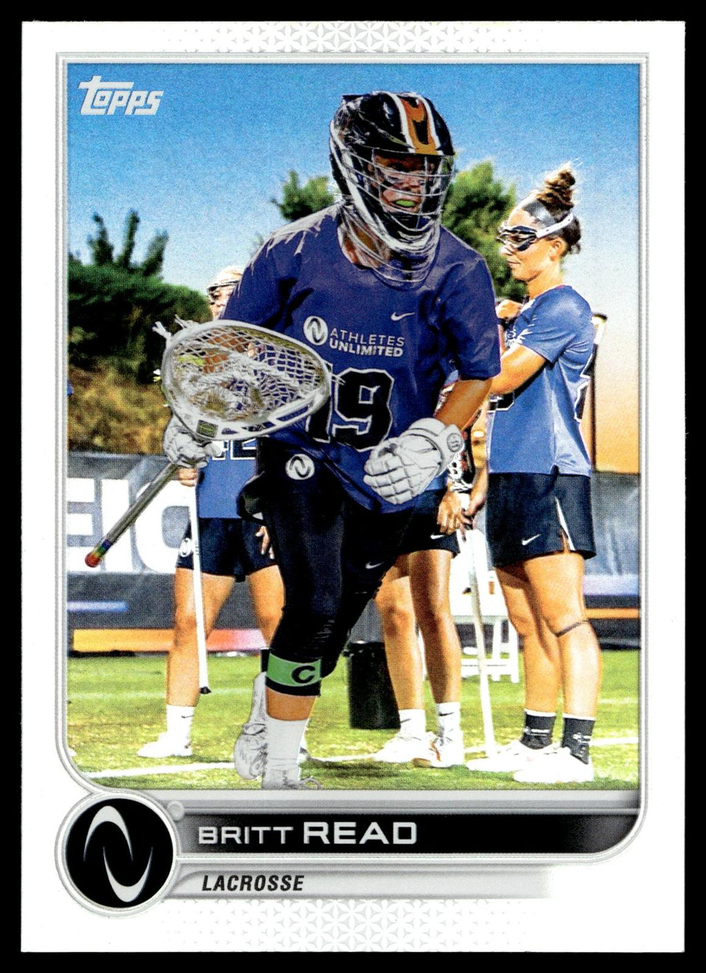 Britt Read 2022 Topps Athletes Unlimited Rainbow Foil #45