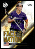 Meg Douty 2022 Topps Athletes Unlimited Face of the Nation 48/50 #FN-2