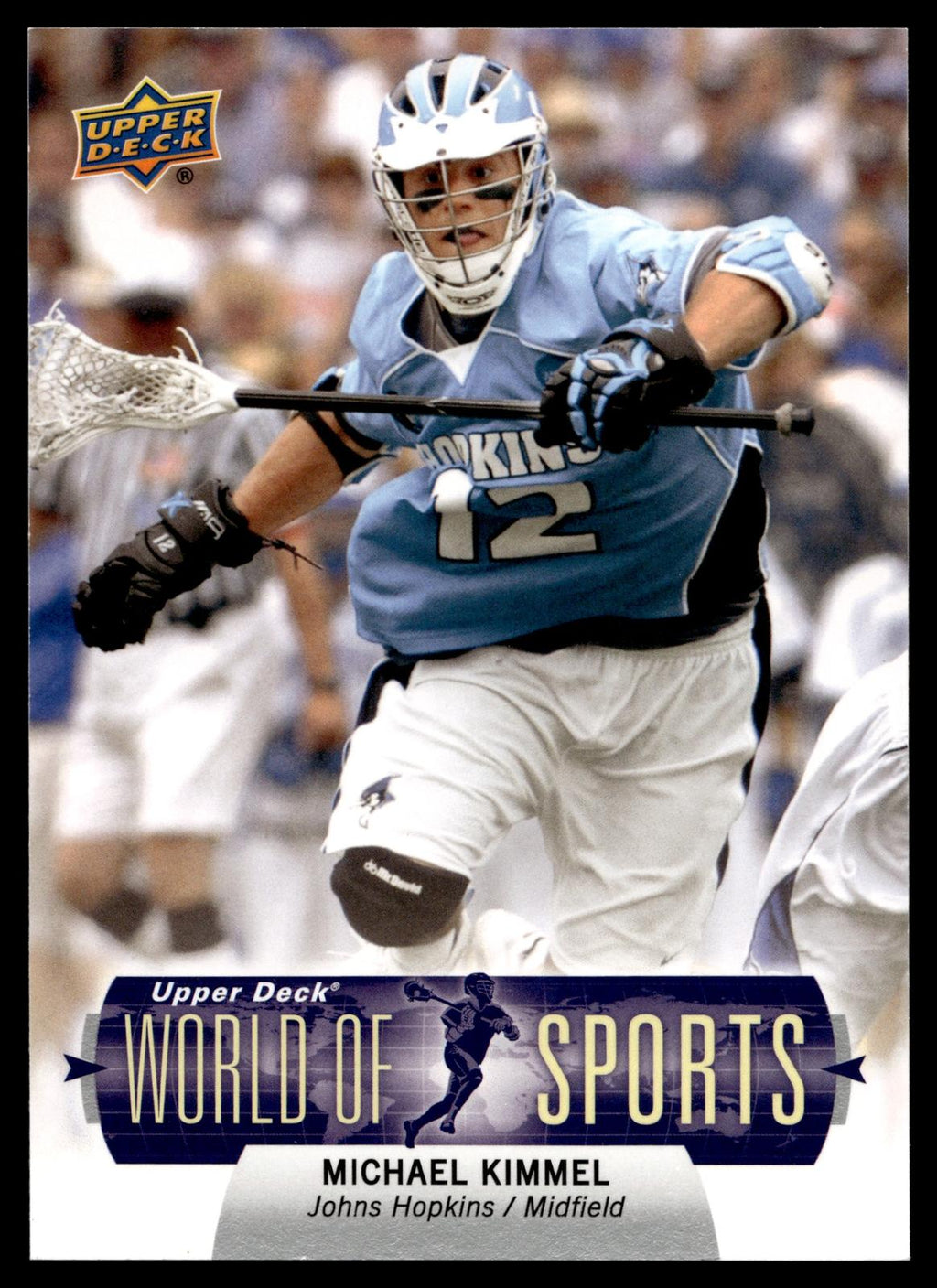 Michael Kimmel 2011 Upper Deck World of Sports Johns Hopkins Blue Jays #177