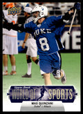 Max Quinzani 2011 Upper Deck World of Sports Duke Blue Devils #178