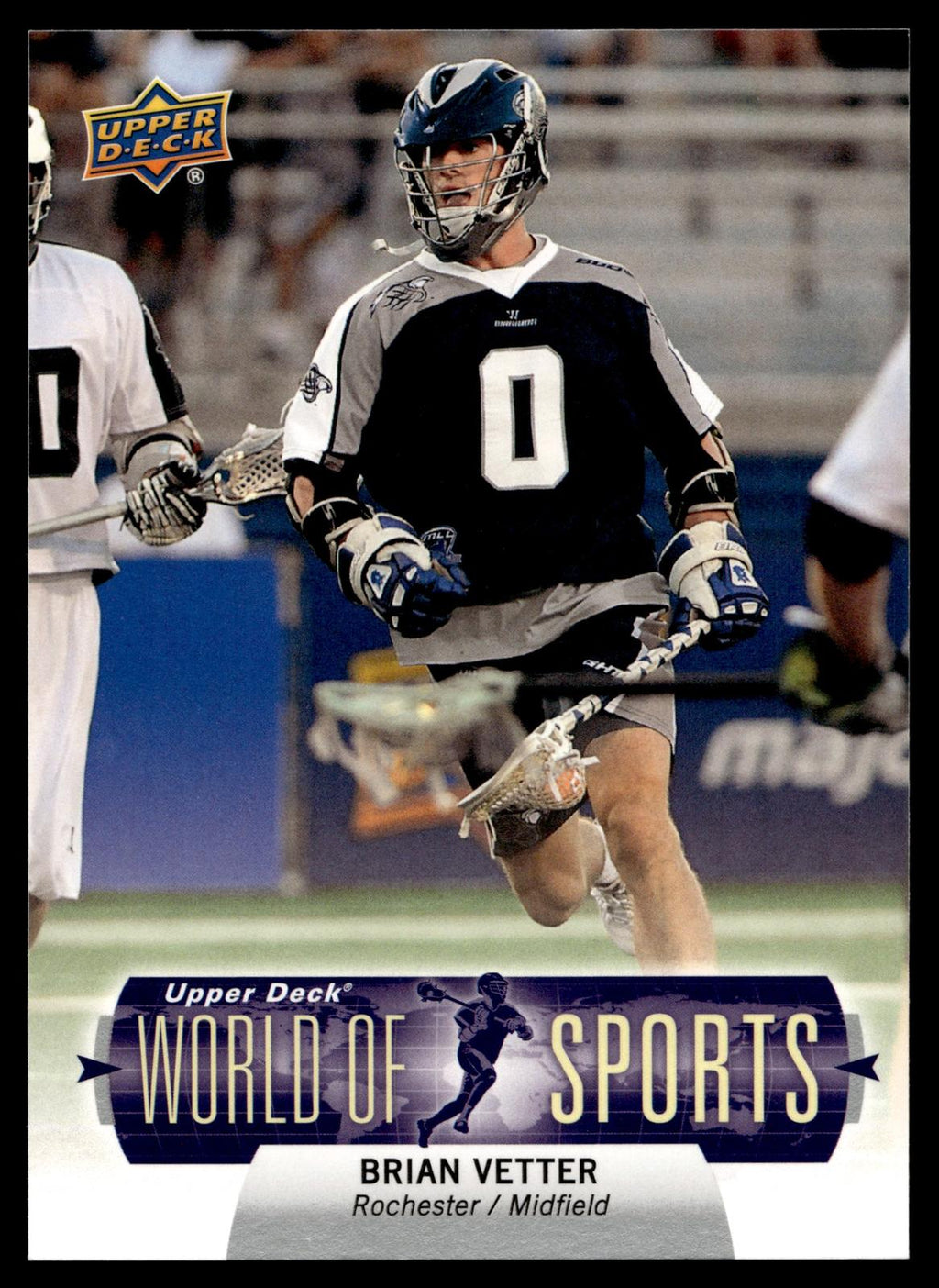 Brian Vetter 2011 Upper Deck World of Sports Rochester Rattlers #211