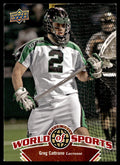 Greg Cattrano 2010 Upper Deck World of Sports Long Island Lizards #258