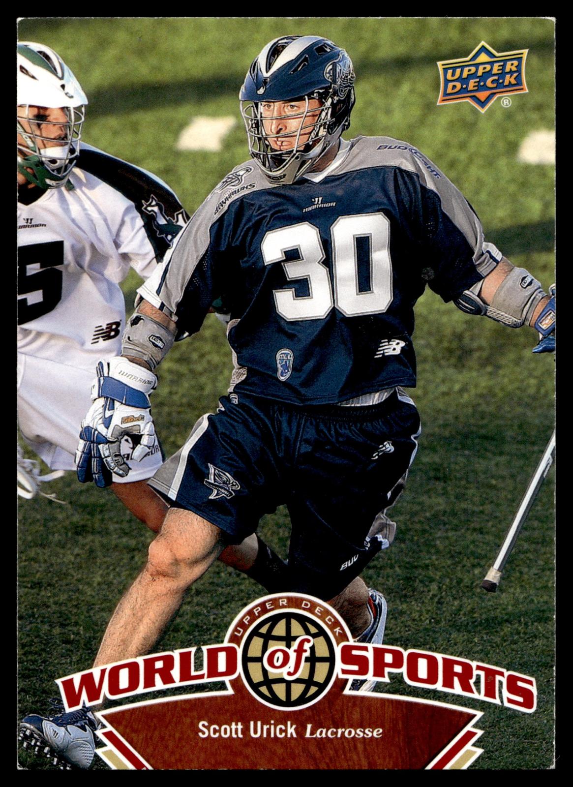 Scott Urick 2010 Upper Deck World of Sports Chesapeake Bayhawks #259