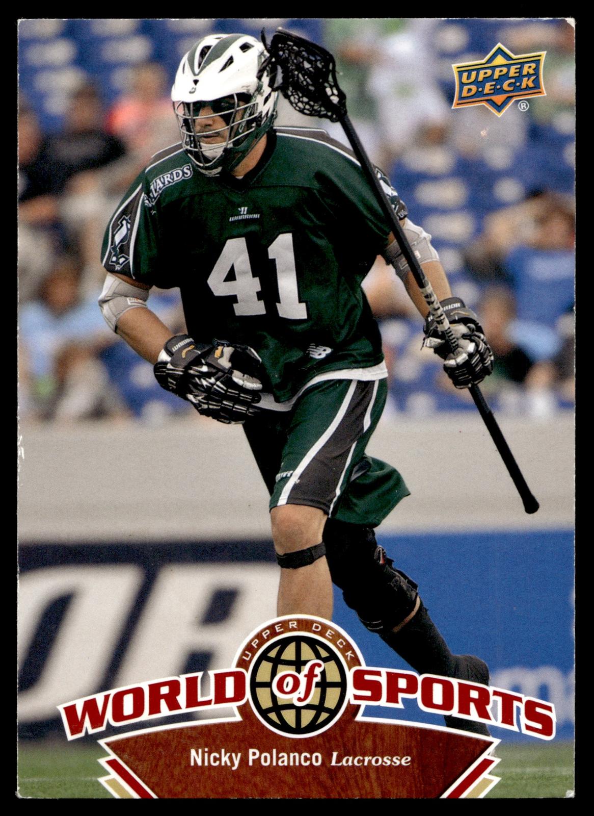 Nicky Polanco 2010 Upper Deck World of Sports Long Island Lizards #267