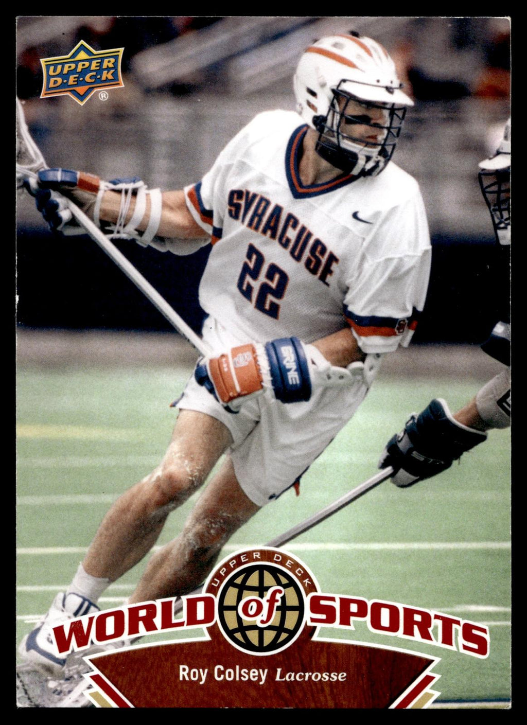 Roy Colsey 2010 Upper Deck World of Sports Syracuse Orangemen #277