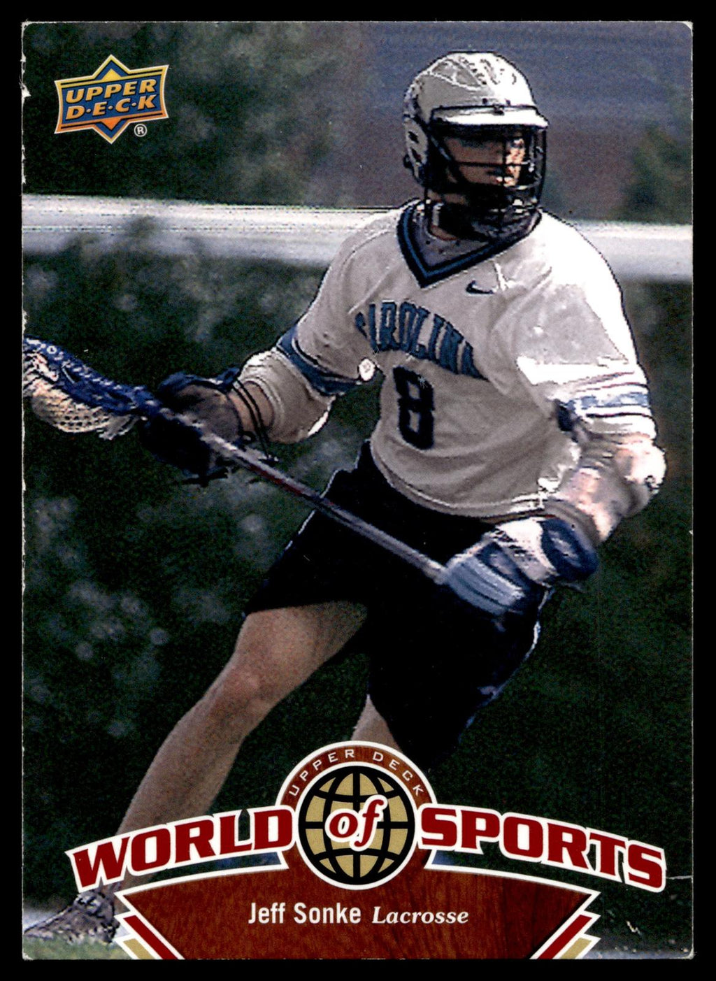 Jeff Sonke 2010 Upper Deck World of Sports North Carolina Tar Heels #280
