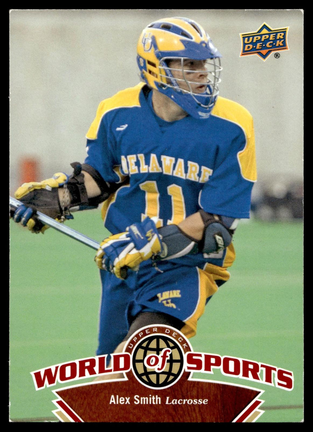 Alex Smith 2010 Upper Deck World of Sports Delaware Fightin' Blue Hens #282