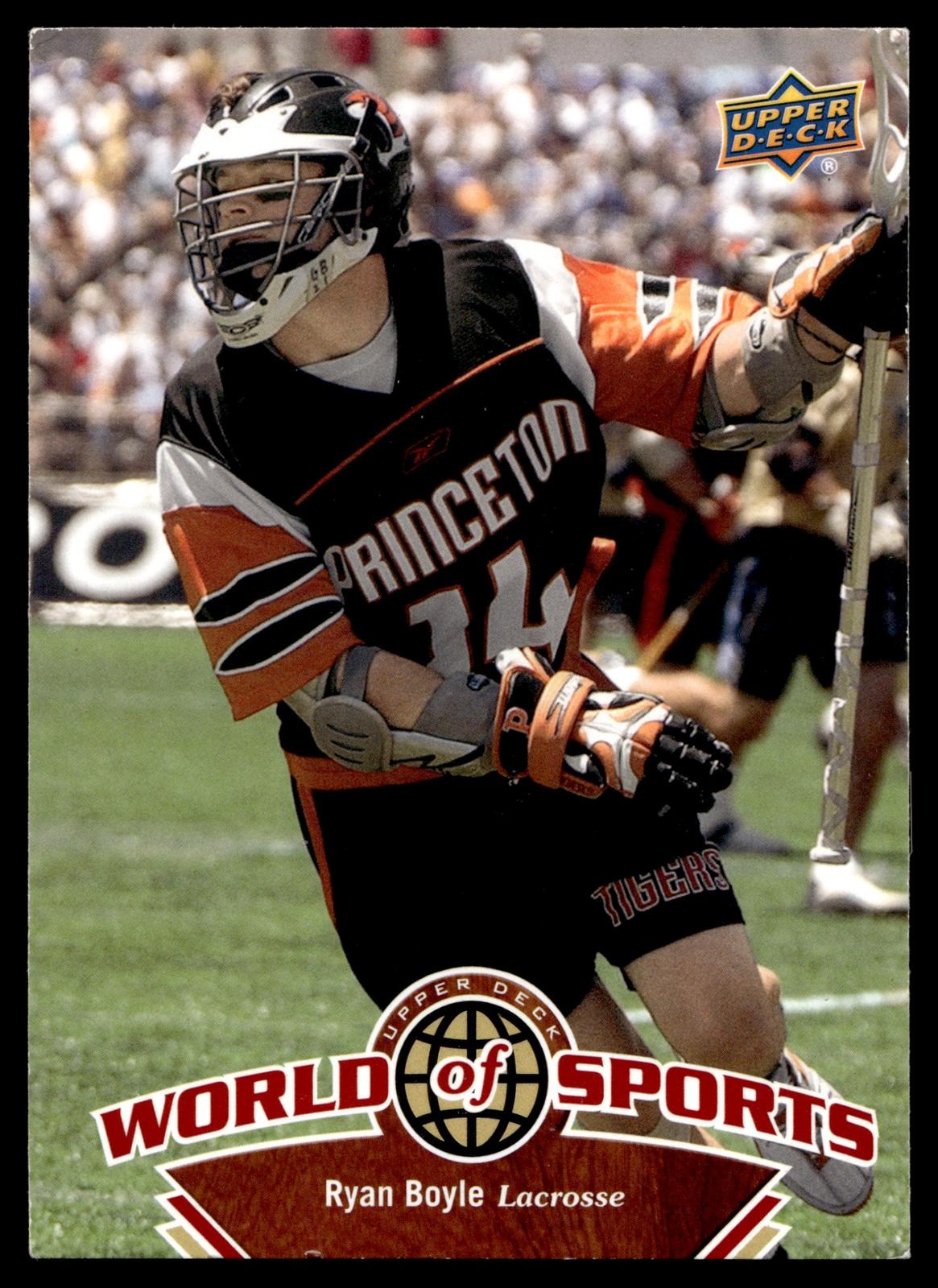 Ryan Boyle 2010 Upper Deck World of Sports Princeton Tigers #288