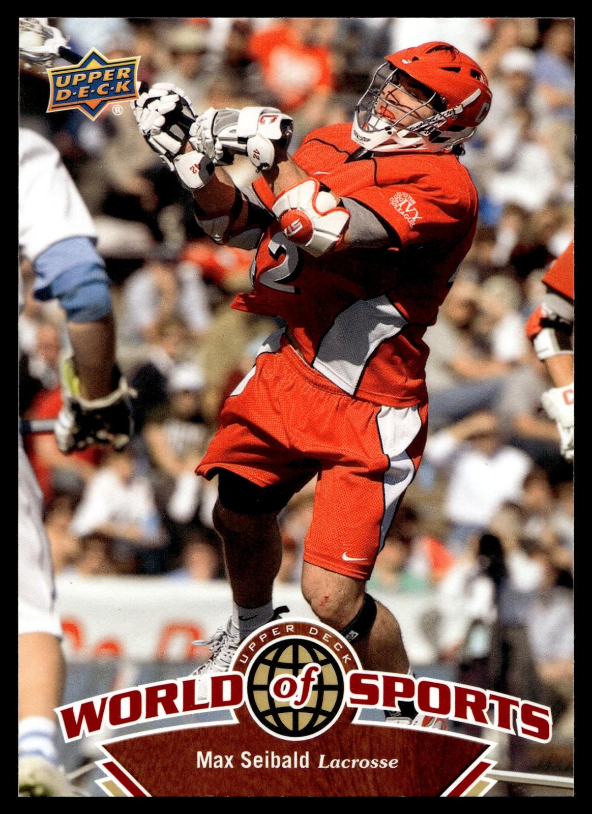 Max Seibald 2010 Upper Deck World of Sports Cornell Big Red #299