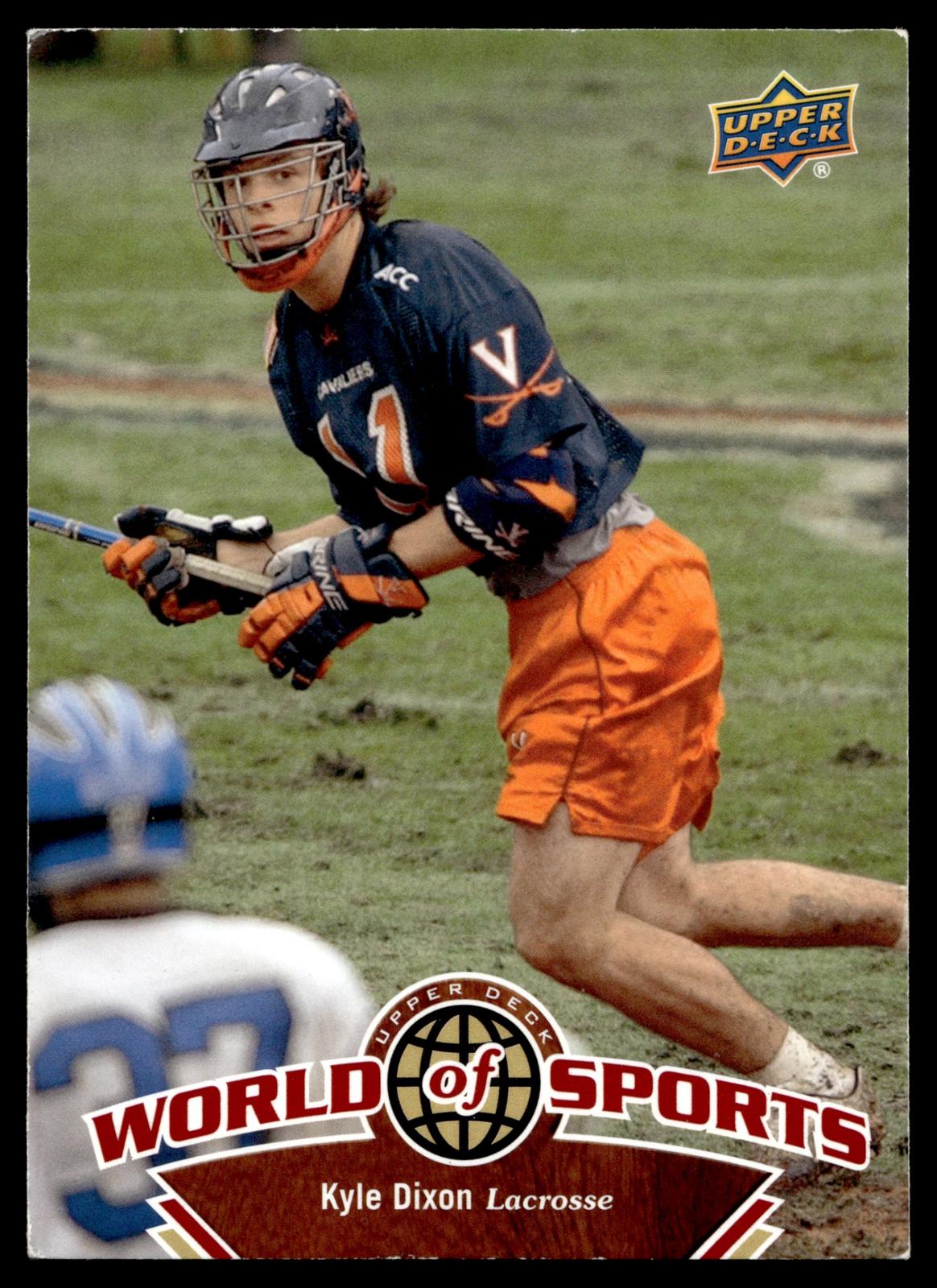 Kyle Dixon 2010 Upper Deck World of Sports Virginia Cavaliers #300