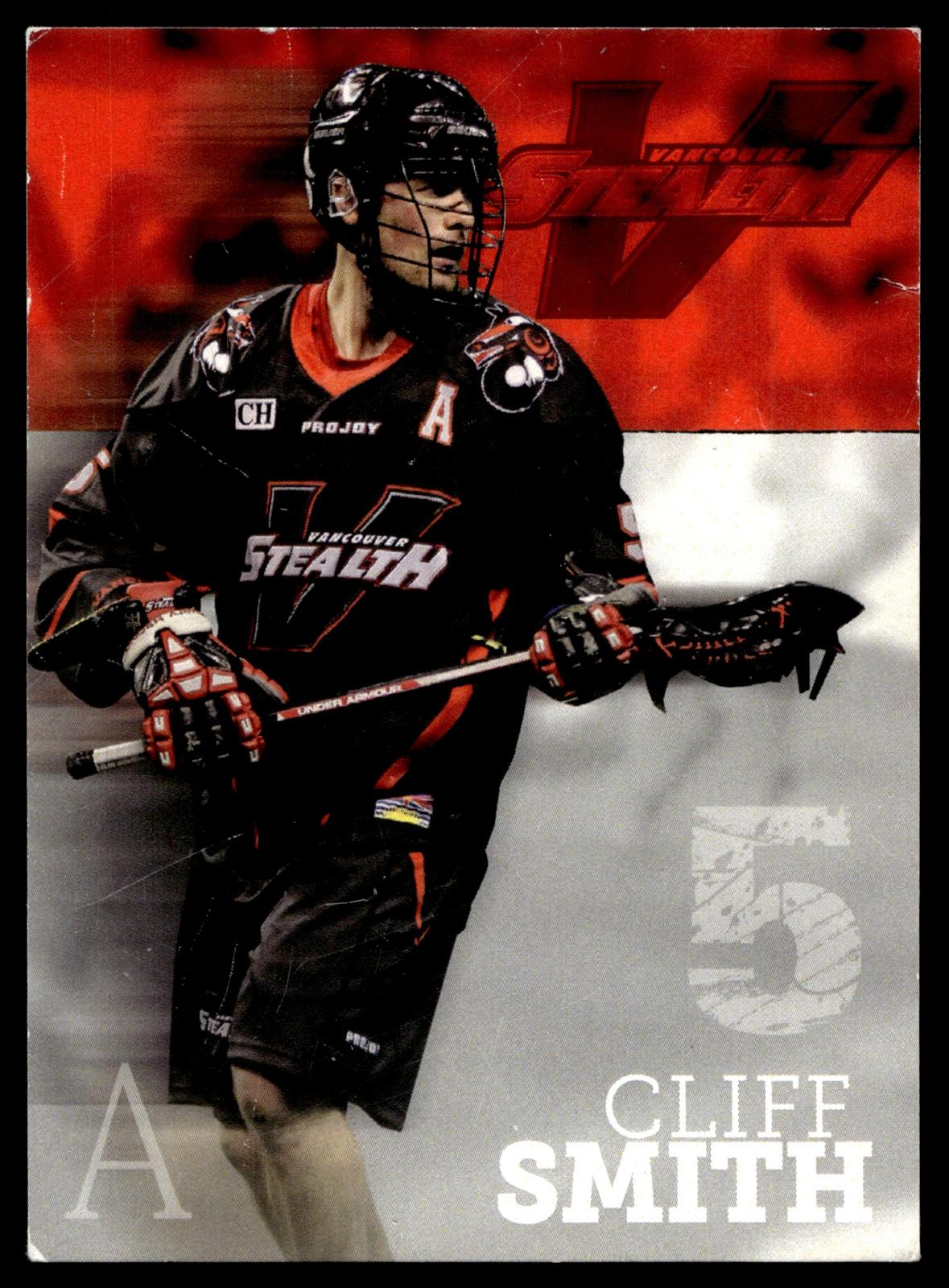 Cliff Smith 2015 NLL Vancouver Stealth Set Vancouver Stealth #3/24