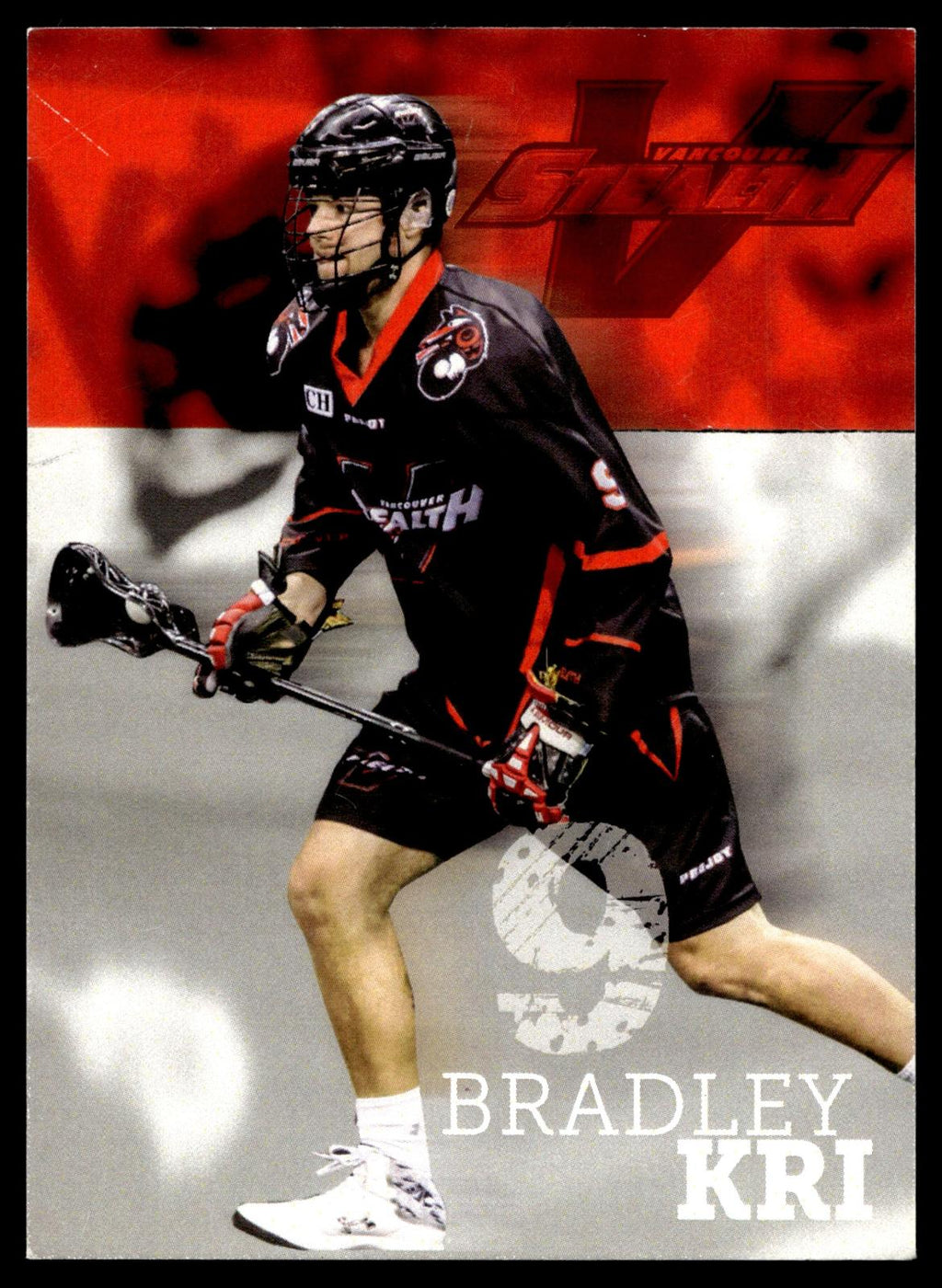 Bradley Kri 2015 NLL Vancouver Stealth Set Vancouver Stealth #7/24
