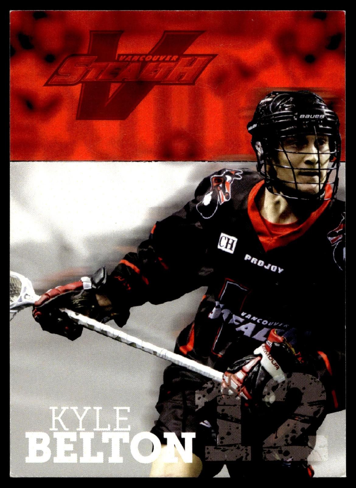 Kyle Belton 2015 NLL Vancouver Stealth Set Vancouver Stealth #9/24
