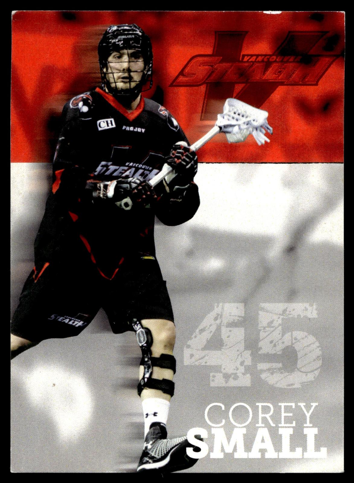 Corey Small 2015 NLL Vancouver Stealth Set Vancouver Stealth #16/24