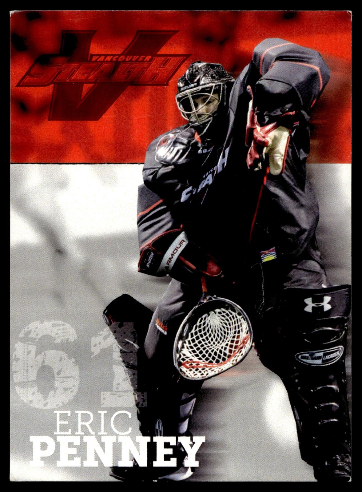 Eric Penney 2015 NLL Vancouver Stealth Set Vancouver Stealth #19/24