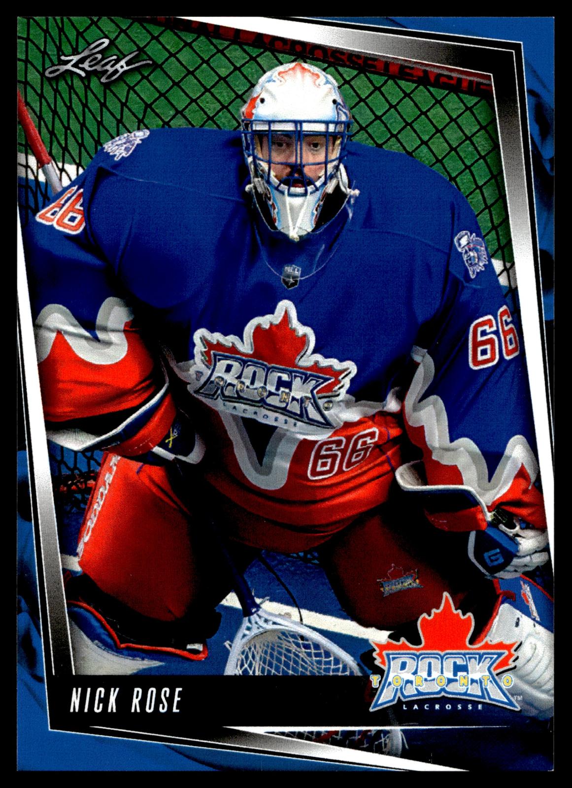 Nick Rose 2024 Leaf Toronto Rock #TR-18
