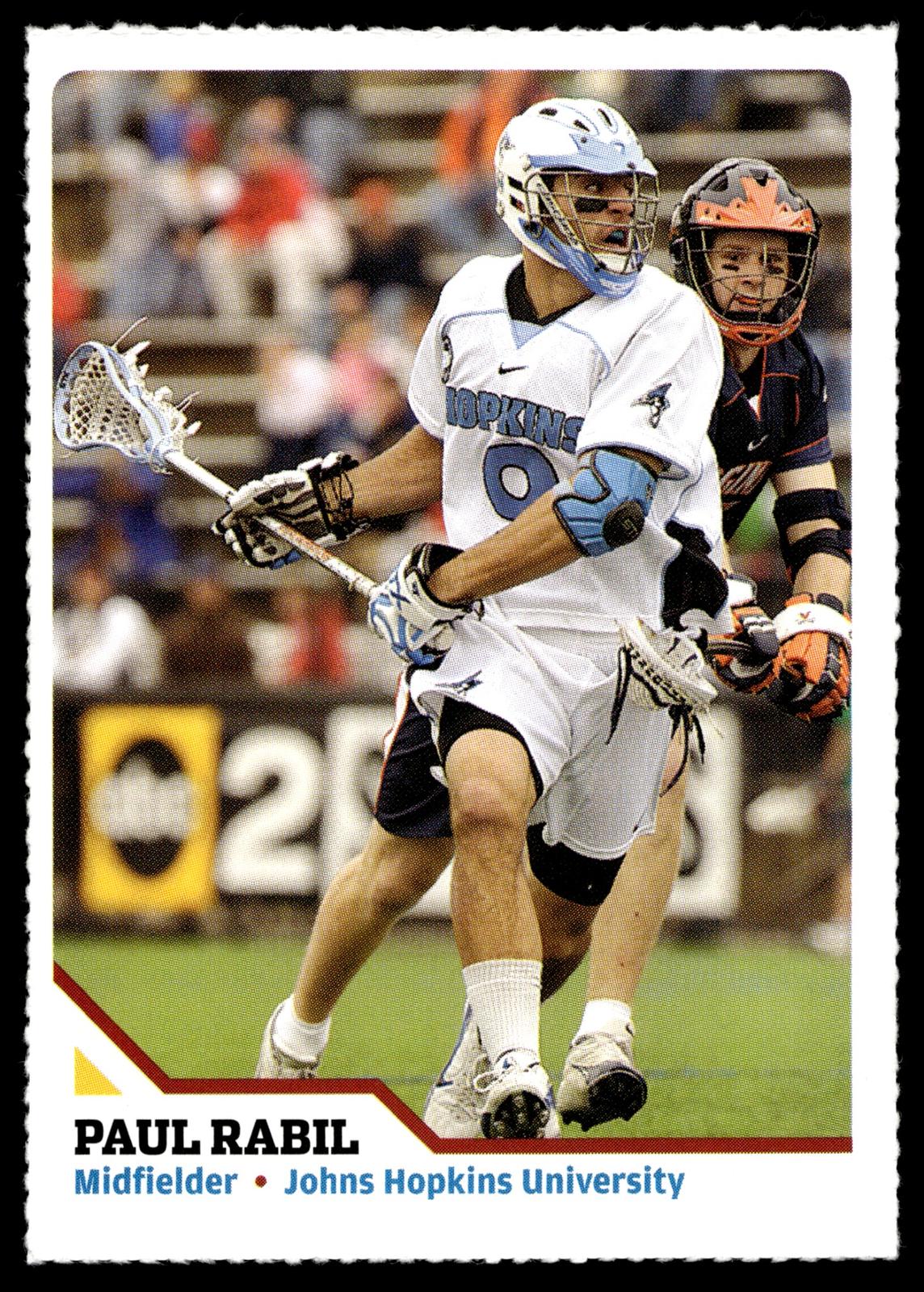 Paul Rabil 2007 Sports Illustrated for Kids John Hopkins University #184