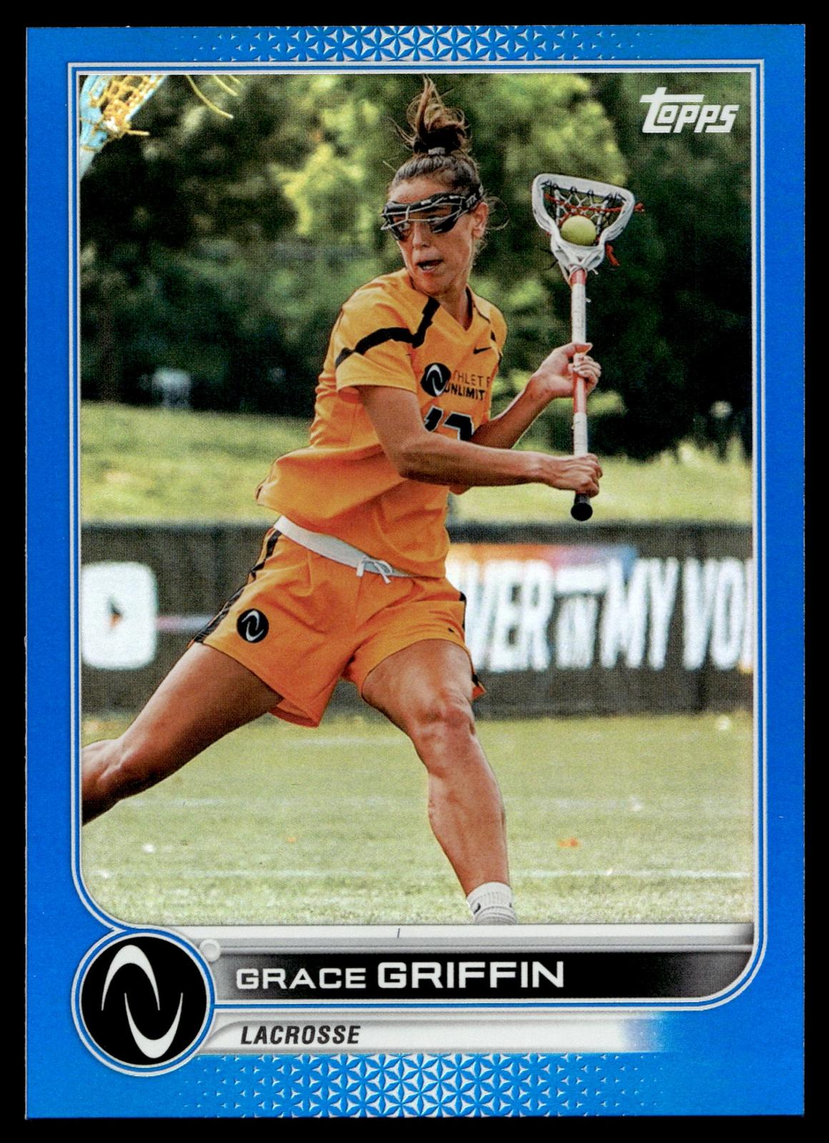Grace Griffin 2022 Topps Athletes Unlimited Royal Blue 27/99 #151