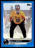 Molly Wolf 2022 Topps Athletes Unlimited Royal Blue #150
