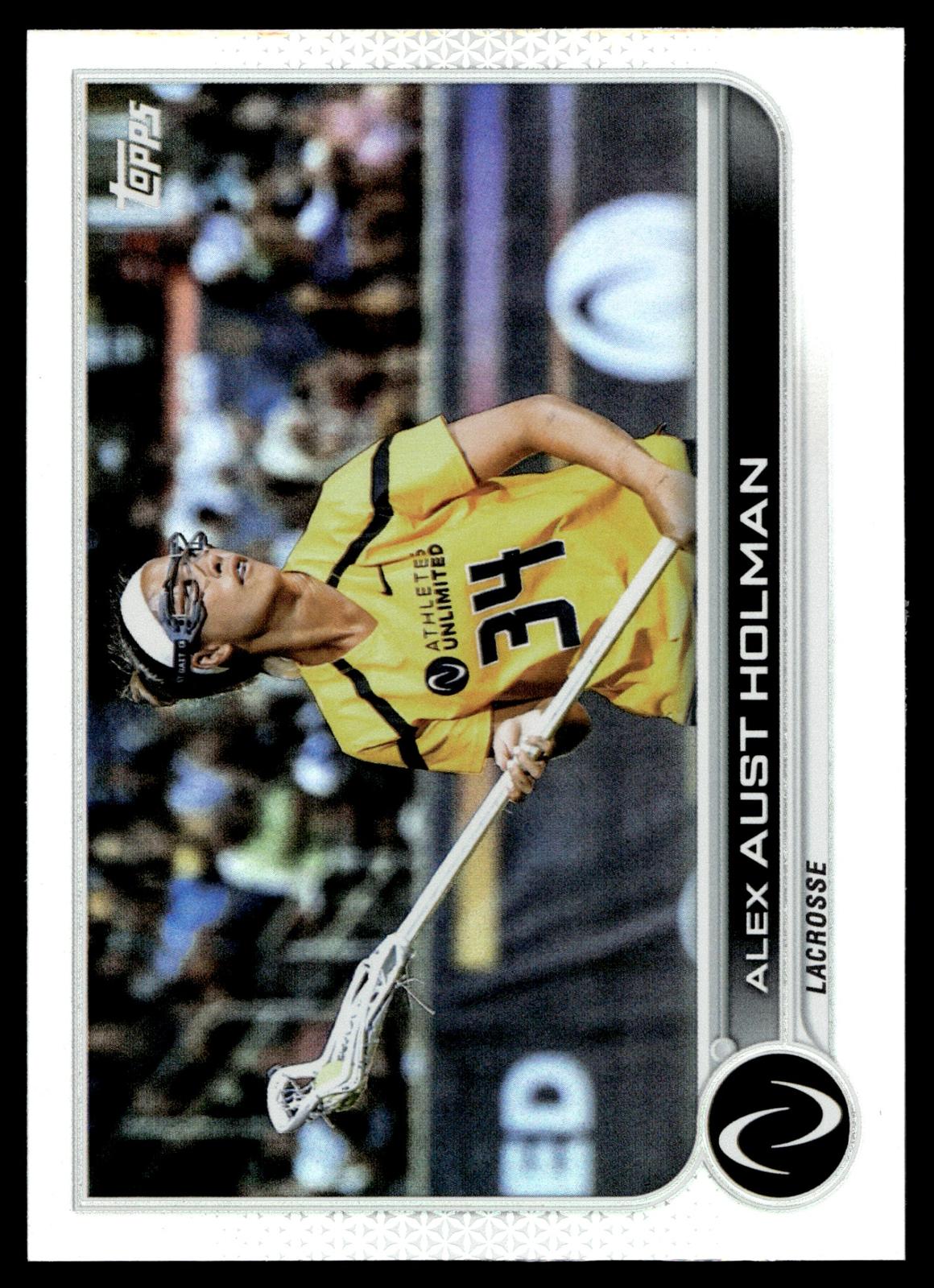 Alex Aust Holman 2022 Topps Athletes Unlimited Rainbow Foil #109