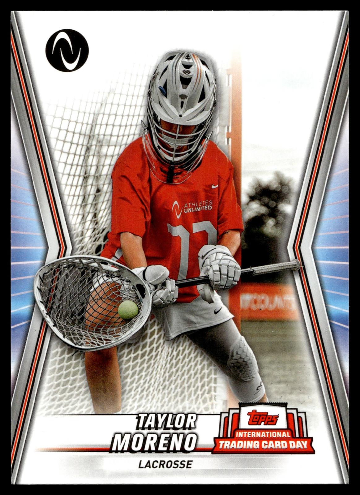 Taylor Moreno 2023 Topps Athletes Unlimited International Trading Card Day #24