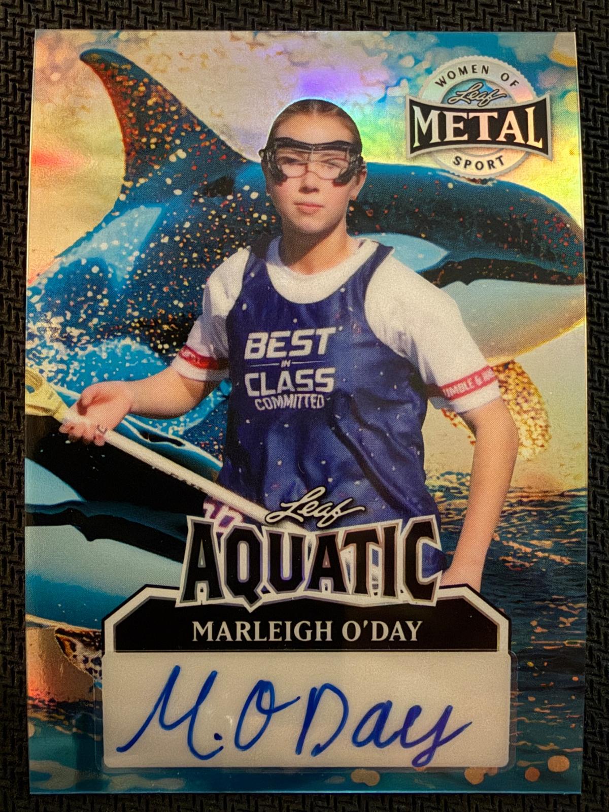 Marleigh O’Day 2025 Leaf WOM Clemson University Leaf Aquatic 1/1 #A-MOD