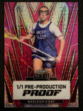 Marleigh O’Day 2025 Leaf WOM Clemson University Pink Proof 1/1 #