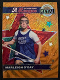 Marleigh O’Day 2025 Leaf WOM Clemson  A League of Her Own Orange 1/1 #LB-21