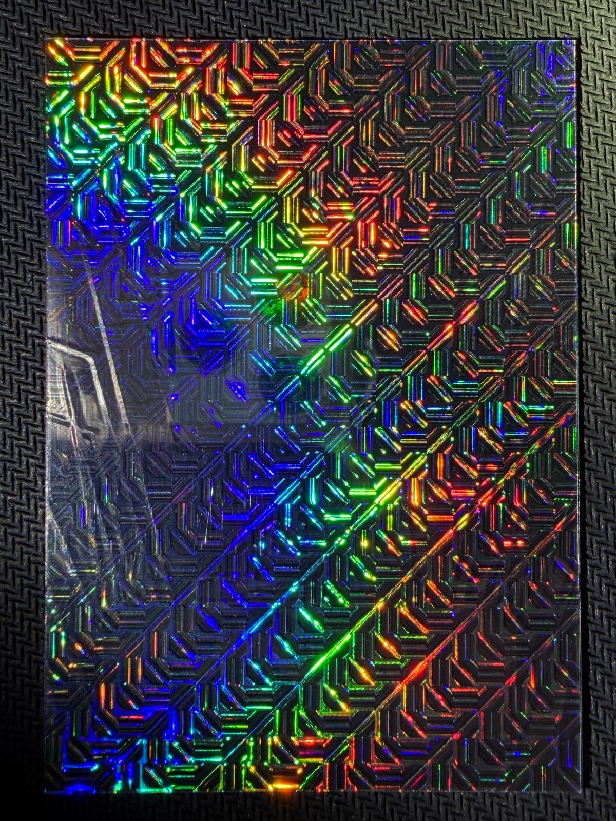 Ava Class 2024 Leaf Metal University of Michigan Wolverines Rainbow Proof 1/1 #
